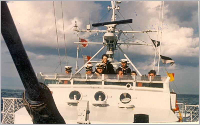 In memoriam: FzS Chris Bonwitt von der US-Navy: er machte diese Aufnahme